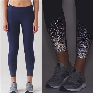 Lululemon Reflective Tight Stuff Tight Hero Blue